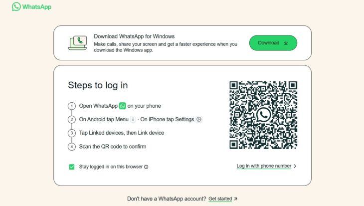 Cara Menggunakan WhatsApp Web di Laptop 1