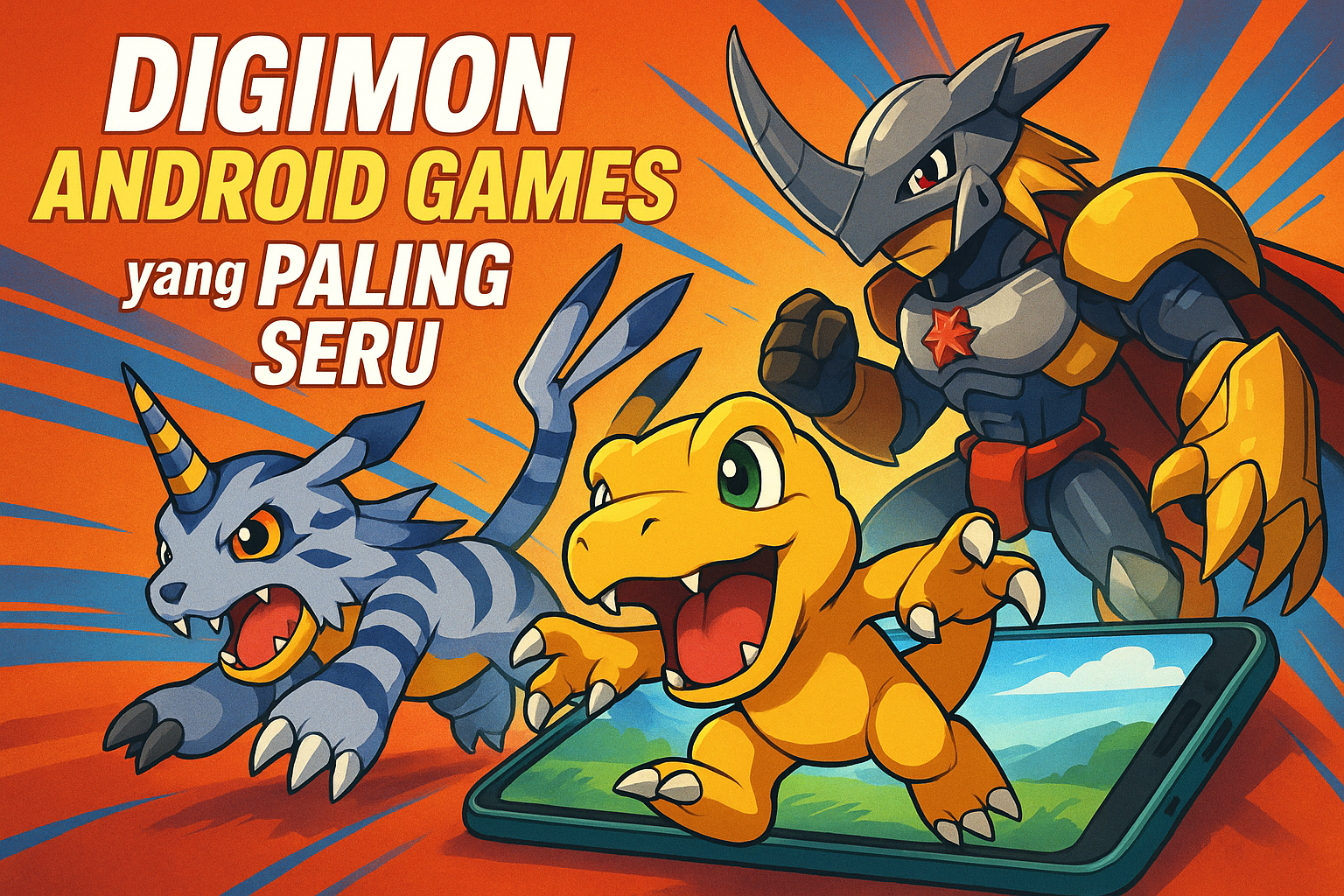 Digimon Android Games yang Paling Seru